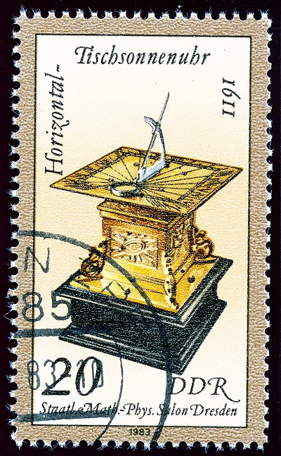 20 Horizontal Tischsonnenuhr