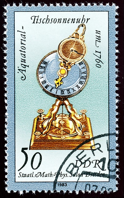 50 quatorial Tischsonnenuhr