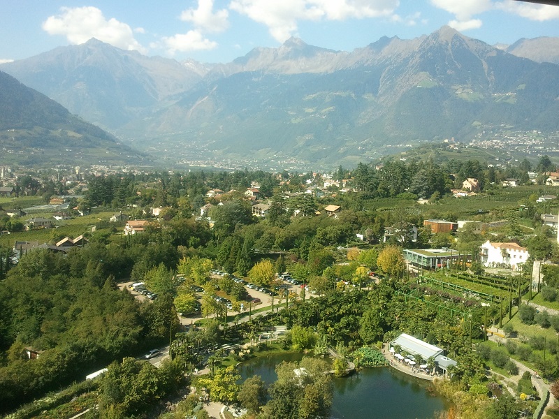 Blick über Meran