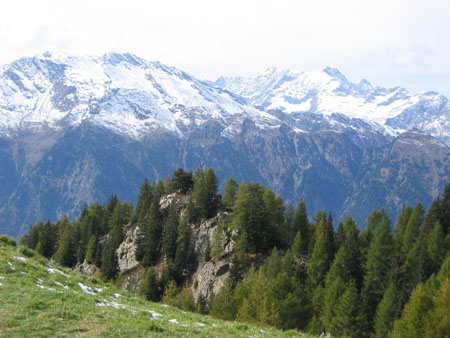 Nocheinmal das herrliche Bergpanorama genießen Nocheinmal das herrliche Bergpanorama genießen